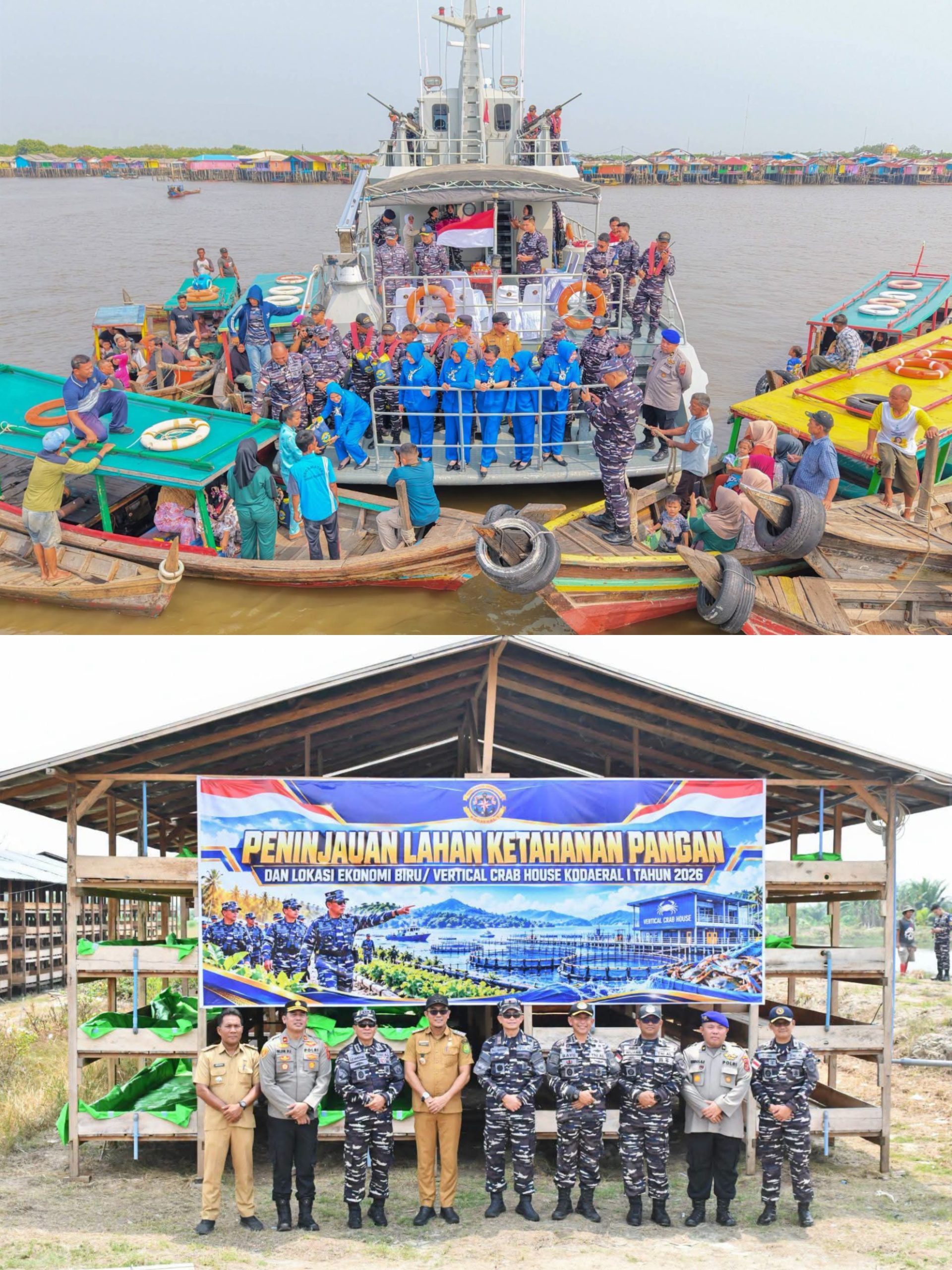 Menyelami Denyut Di kehidupan Pesisir,Kodaeral I Perkuat Pembinaan Ketahanan Wilayah Maritim 