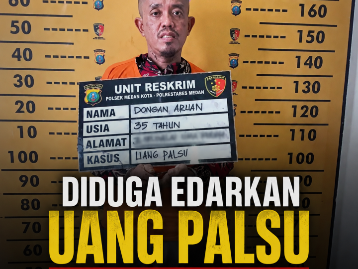 Cuma Belanja Bawang Rp5 Ribu, Peredaran Uang Palsu Terbongkar di Pasar Simpang Limun Medan