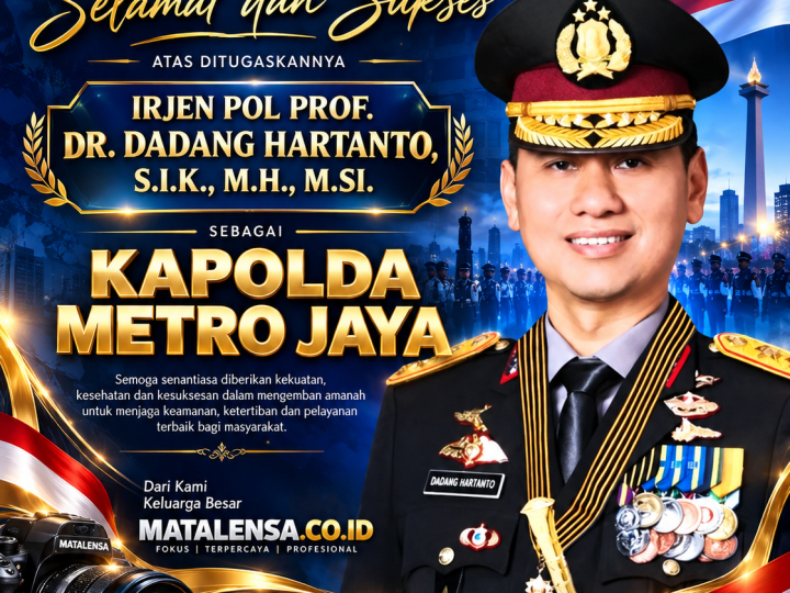 Dari Medan Ke Jakarta : Prof Dadang Hartanto Kini Pimpin Polda Metro Jaya 