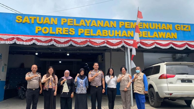 Polres Pelabuhan Belawan Perketat Pengawasan Dapur SPPG ,Higienitas dan Kualitas Makanan Jadi Prioritas 