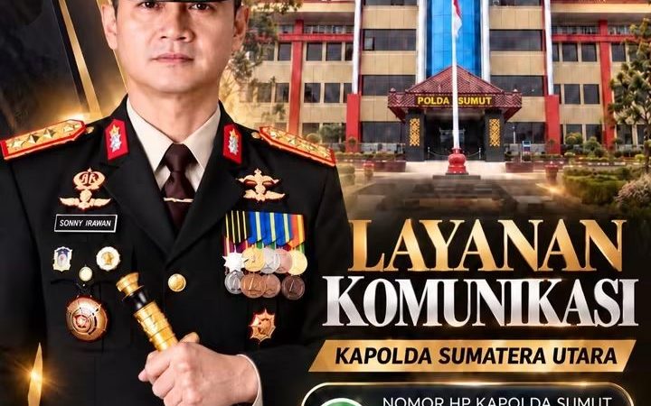 Warga Sumut Simpan Nomor ini, Kapolda Sumut Berikan Nomor Hot Line WhatsApp