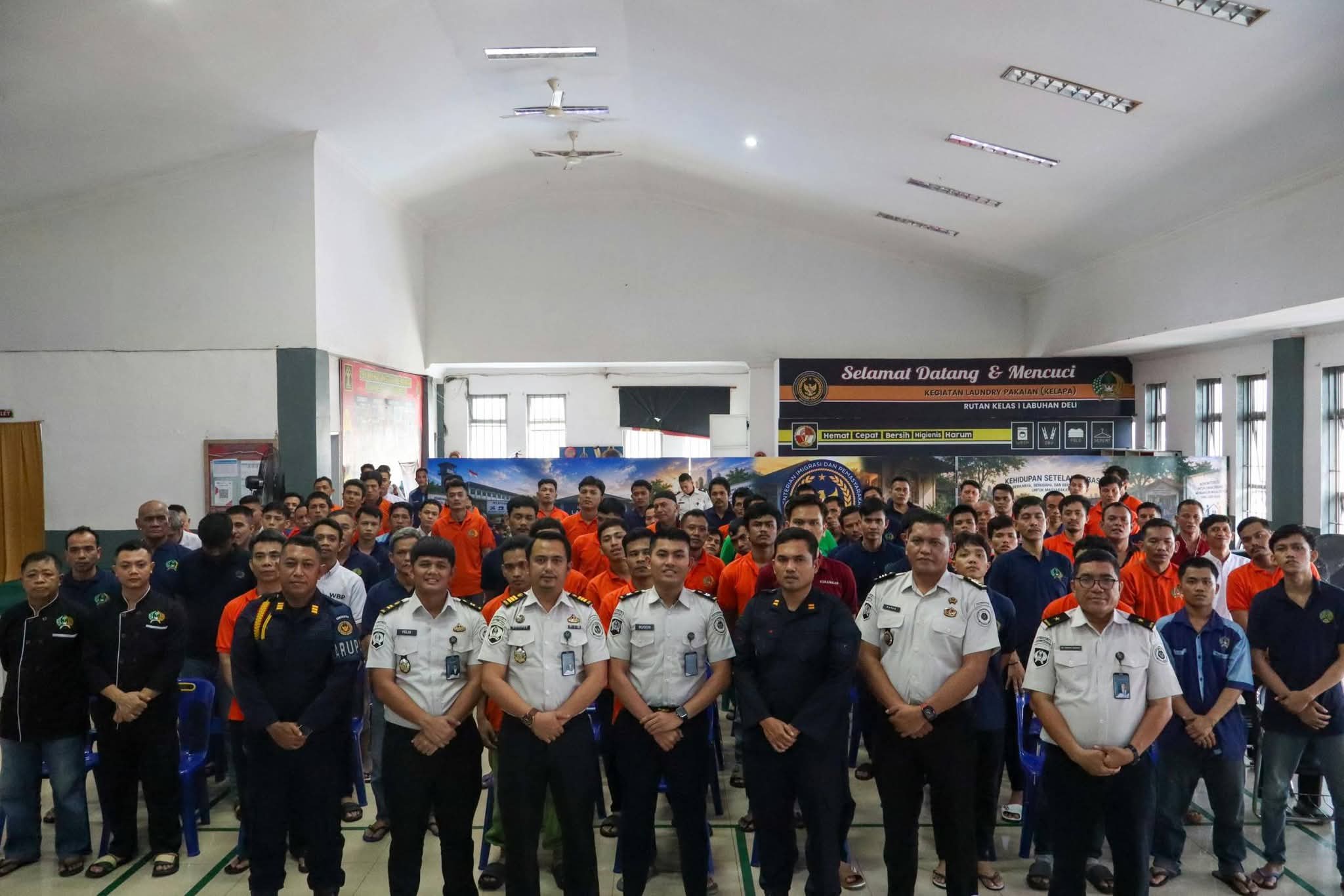 Rutan Labuhan Deli Bahas Hak Integrasi 26 Warga Binaan dan Usulan Remisi bagi 55 Orang