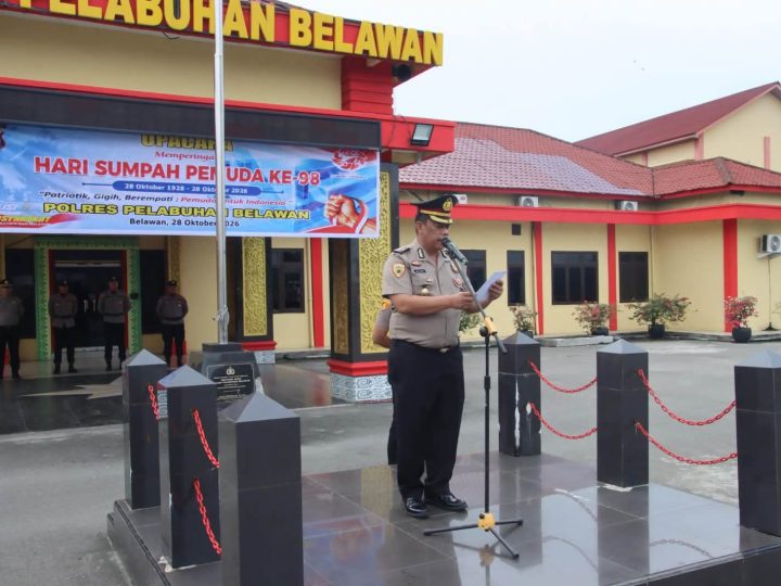 Peringati Hari Sumpah Pemuda 2026, Polres Pelabuhan Belawan Teguhkan Semangat Persatuan dan Pengabdian kepada Masyarakat