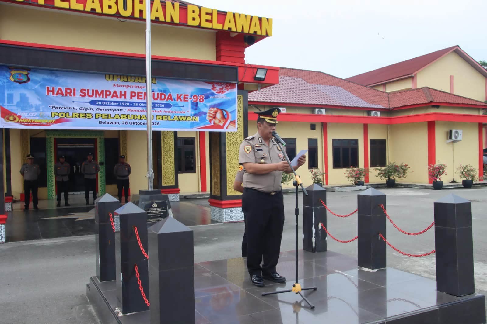 Peringati Hari Sumpah Pemuda 2026, Polres Pelabuhan Belawan Teguhkan Semangat Persatuan dan Pengabdian kepada Masyarakat
