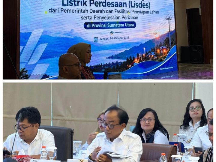 Dorong Rasio Elektrifikasi 100%, Wabup Samosir Suarakan Warga Belum Berlistrik di Forum PLN Sumut