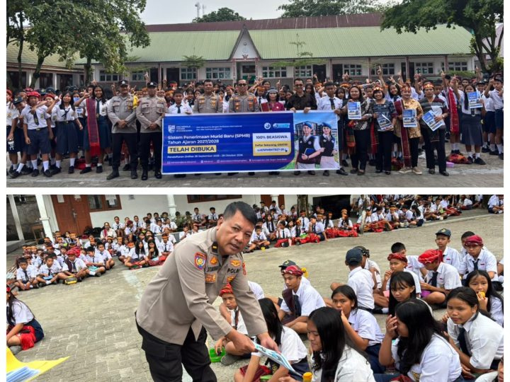 Peluang Emas Siswa SMP Samosir ! Full Beasiswa 3 Tahun di SMA Bhayangkara Taraf Internasional, Polres Samosir Jemput Bola ke Sekolah