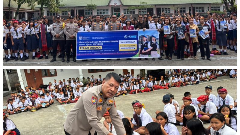 Peluang Emas Siswa SMP Samosir ! Full Beasiswa 3 Tahun di SMA Bhayangkara Taraf Internasional, Polres Samosir Jemput Bola ke Sekolah