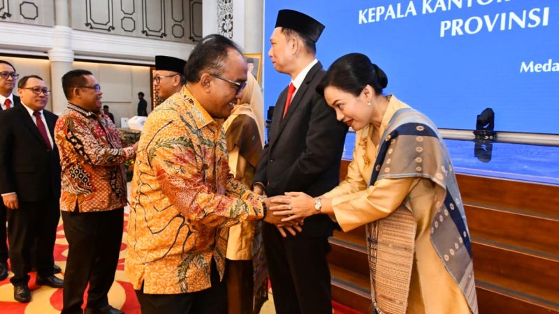 Wakil Bupati Samosir Hadiri Pengukuhan Kepala BI Sumut yang Baru, Harap Sinergi Ekonomi Makin Kuat
