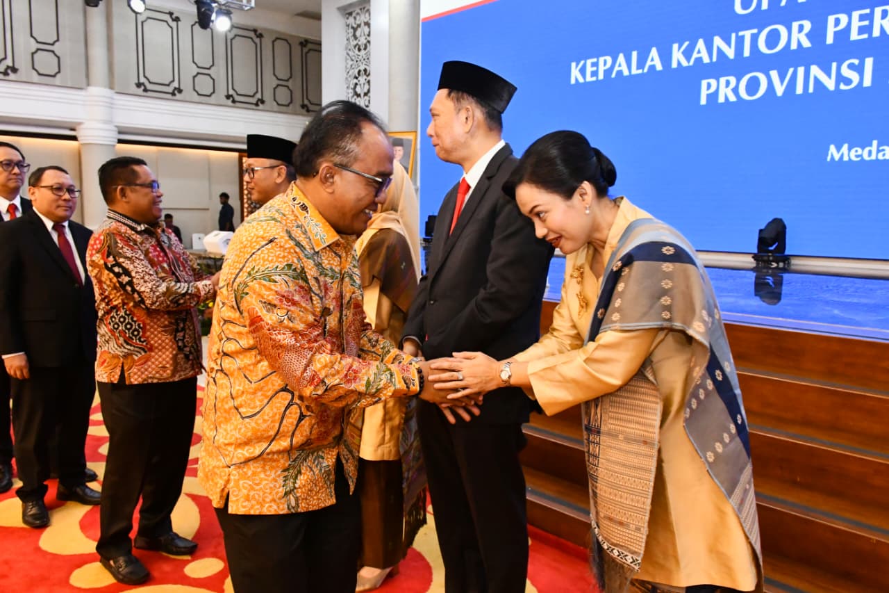 Wakil Bupati Samosir Hadiri Pengukuhan Kepala BI Sumut yang Baru, Harap Sinergi Ekonomi Makin Kuat