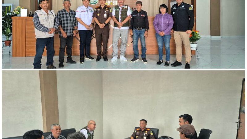 Kajari Samosir Akwan Annas Buka Pintu Lebar untuk Pers : Siap Benahi Kejari dan Tuntaskan Tunggakan Perkara