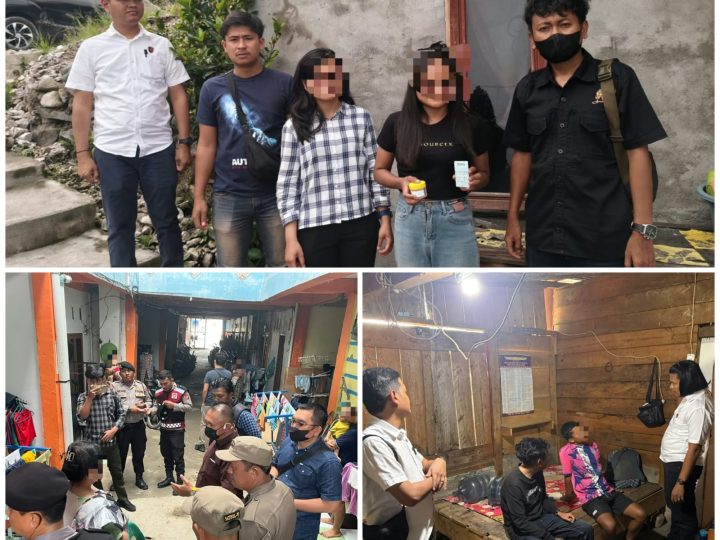 3 Hari Sisir Sarang Narkoba di Samosir : Kafe Digerebek, Bong Diamankan, 1 Positif Ganja
