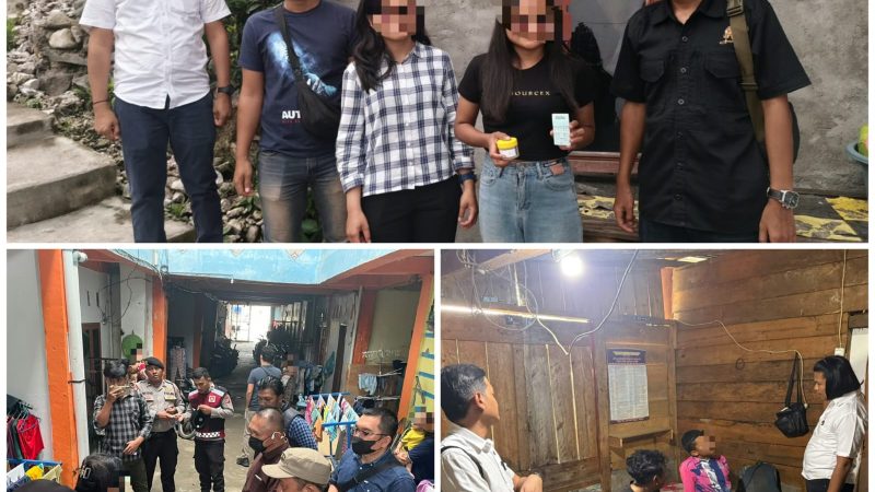 3 Hari Sisir Sarang Narkoba di Samosir : Kafe Digerebek, Bong Diamankan, 1 Positif Ganja