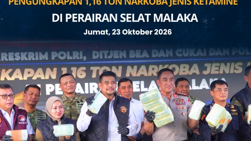 Pelabuhan Belawan Jadi Pusat Pengungkapan Kasus 1,16 Ton Ketamin, Pelindo Perkuat Sinergi Pemberantasan Narkotika