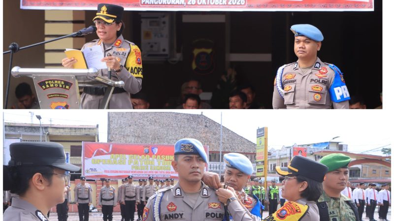 Operasi Patuh Toba 2026 Resmi Digelar di Samosir, 14 Hari Berburu 7 Pelanggaran Maut – Kapolres : No Pungli, No Arogan !