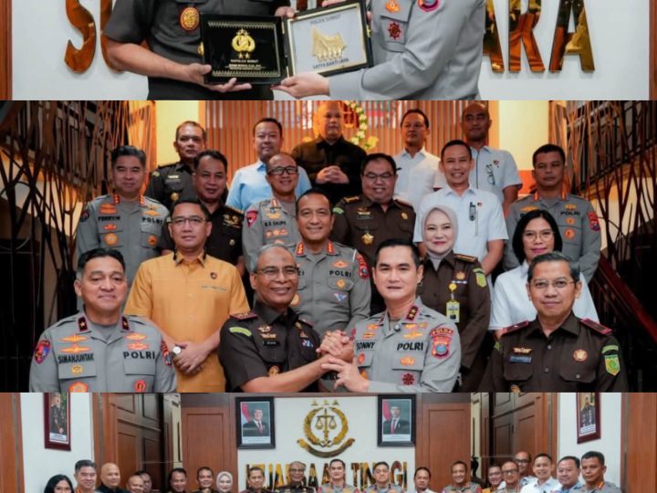 Kapolda Sumut Kunjungan Silaturahmi ke Kejati, Perkuat Sinergi Penegakan Hukum