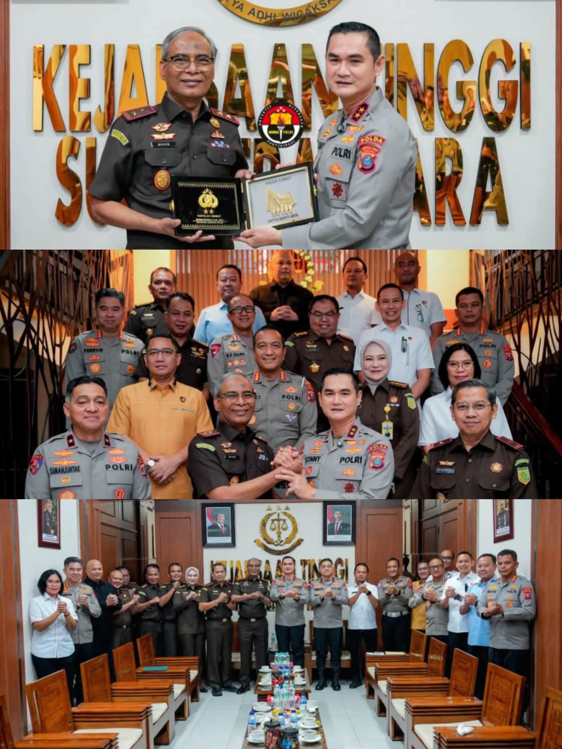 Kapolda Sumut Kunjungan Silaturahmi ke Kejati, Perkuat Sinergi Penegakan Hukum