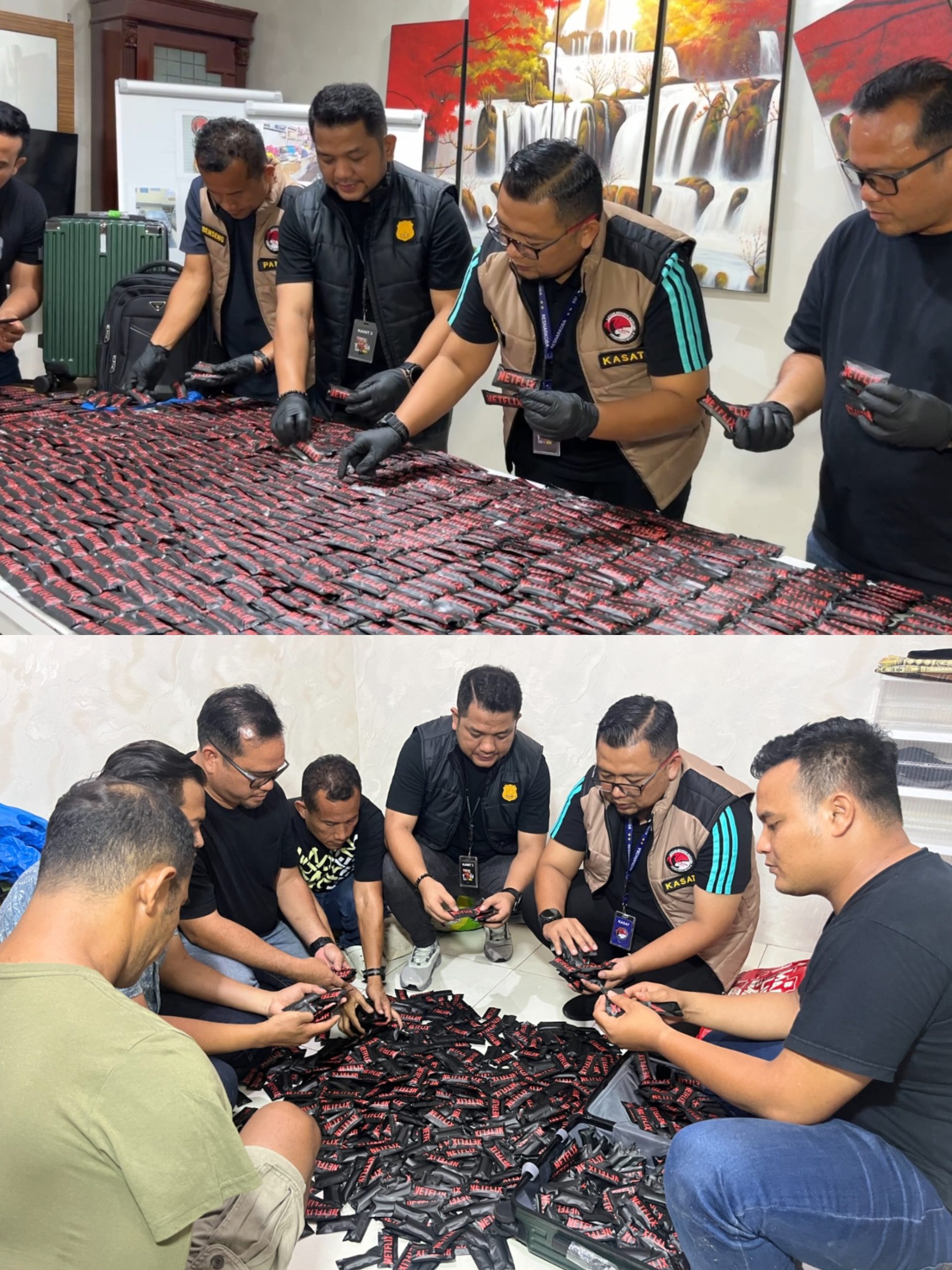 Polrestabes Medan Bongkar Gudang Vape Berisi Etomidate di Bandar Setia, 1.152 Unit Disita