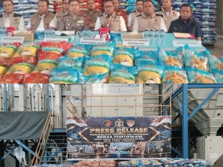 Bareskrim Polri Bongkar Dugaan Ketidaksesuaian Label Beras Fortifikasi,Empat Merek Di Sumut Disita